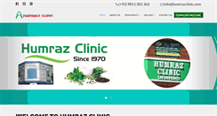 Desktop Screenshot of humrazclinic.com